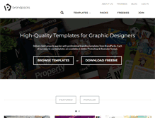 Tablet Screenshot of brandpacks.com